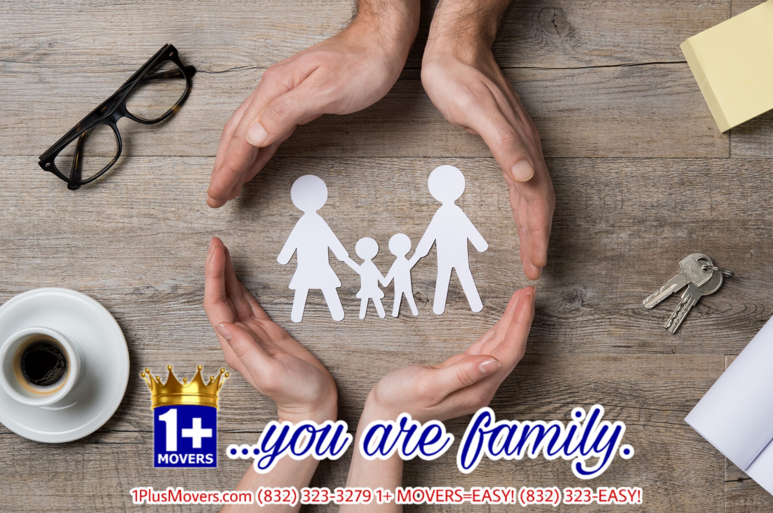 you are family cutout moving