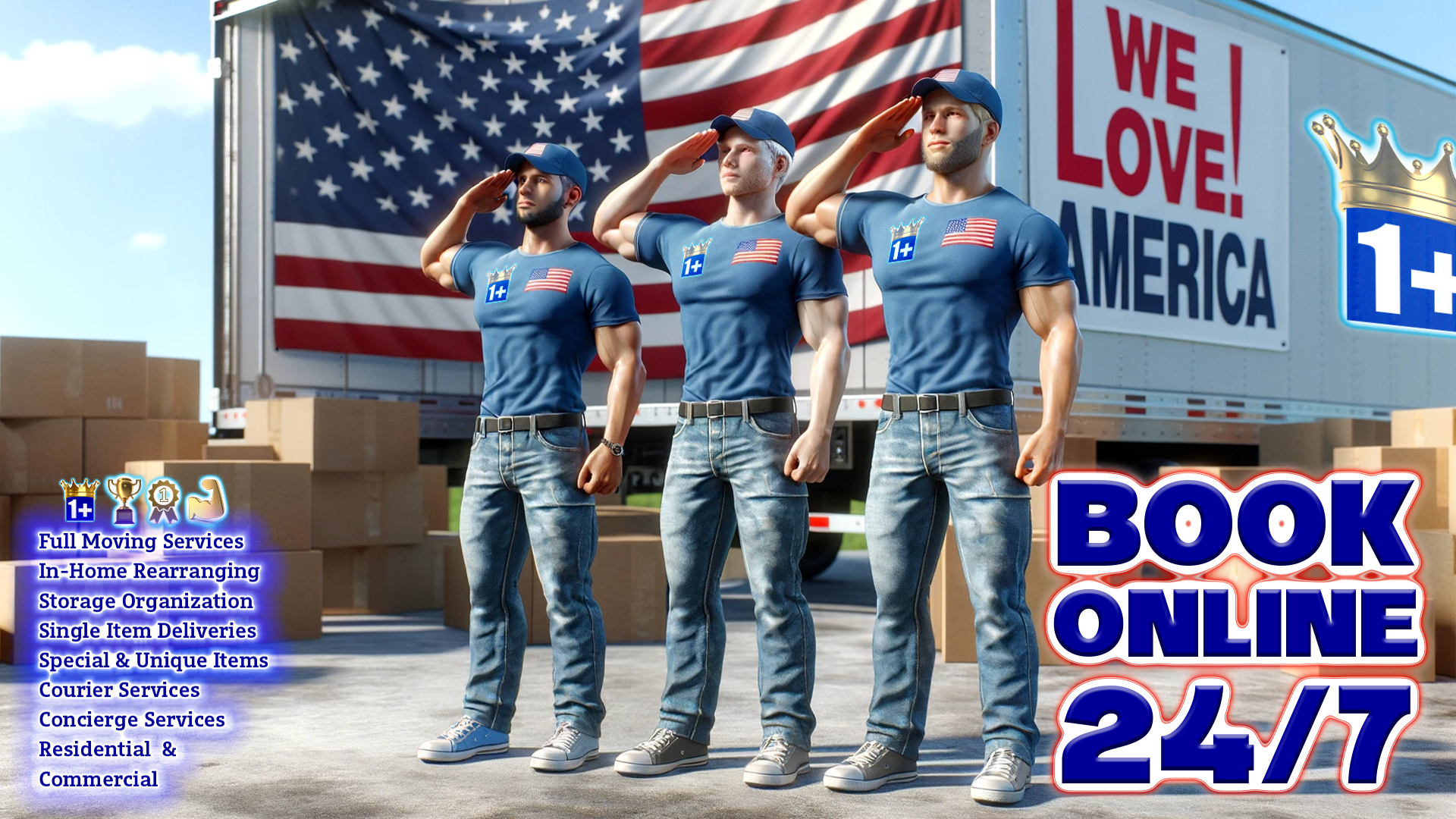 American Patriot Moving Crew Stands With Pride. And Prays A Mover'S Prayer