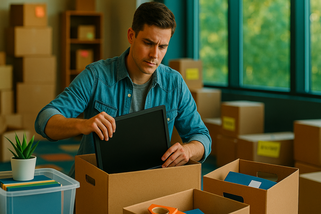 Image Of April Moving Tips Communitcate Clearly By 1+Movers | Best Moving Company In Houston, Tx