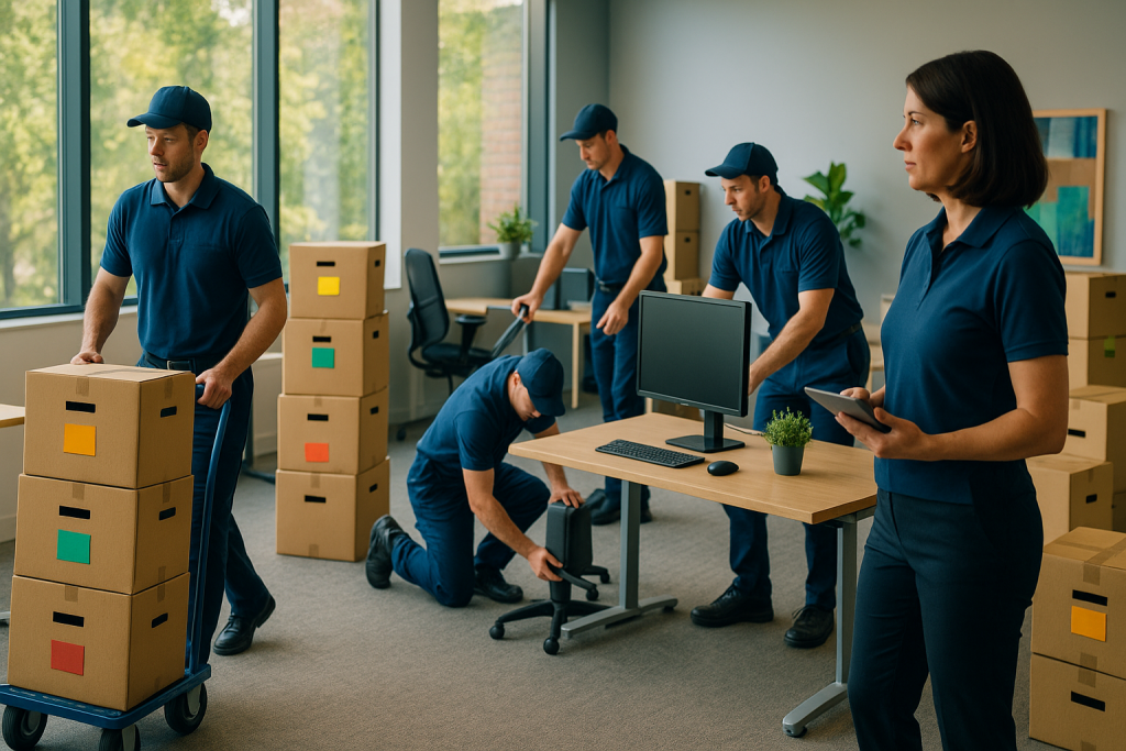 Image Of April Moving Tips Zero Down Time By 1+Movers | Best Moving Company In Houston, Tx