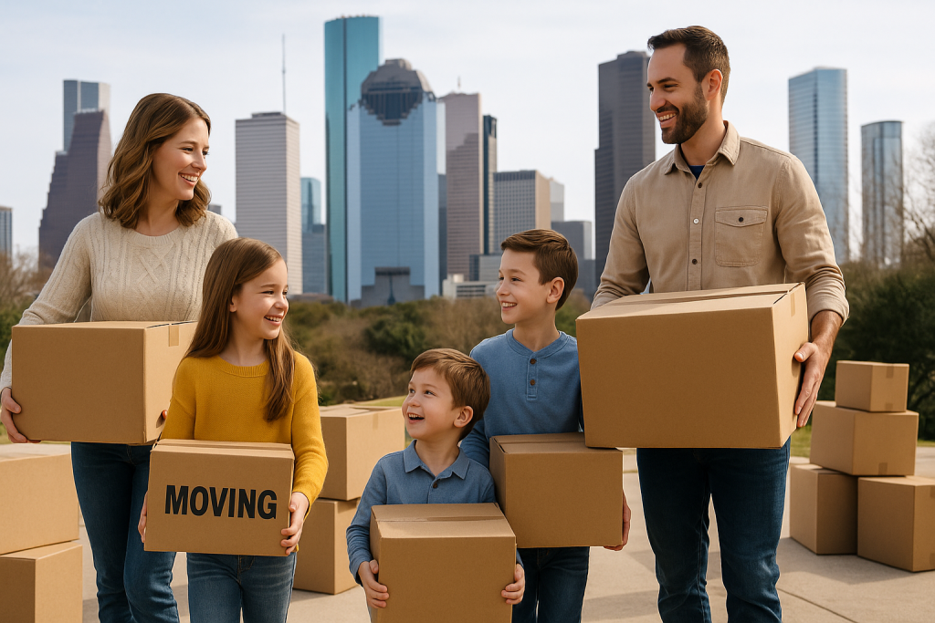 Image Of February Move Cooler Temperatures By 1+Movers | Best Moving Company In Houston, Tx