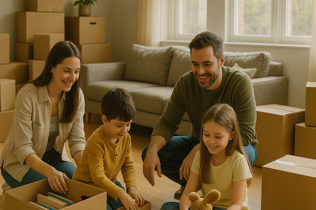 Image Of Loving Moves Families Settle By 1+Movers | Best Moving Company In Houston, Tx