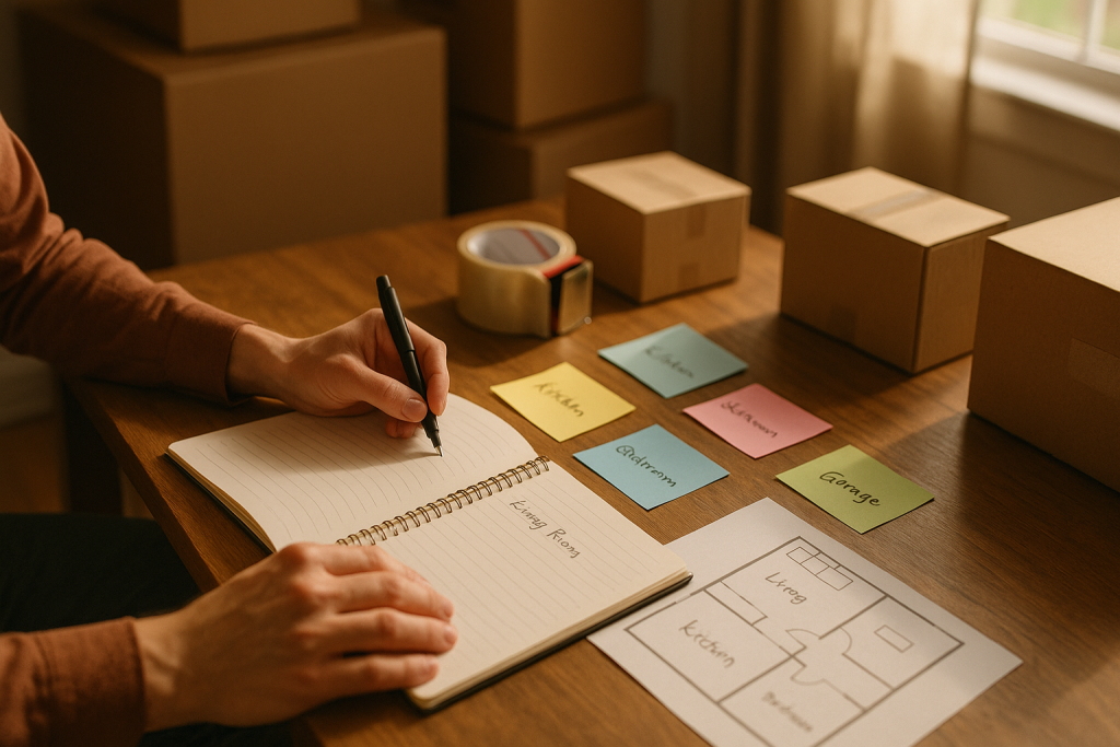 Image Of March Moving Packing Plan By 1+Movers | Best Moving Company In Houston, Tx