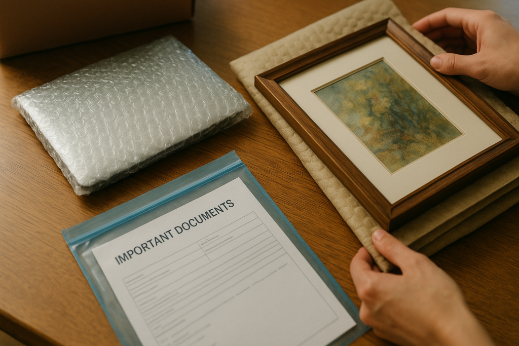 Image Of March Moving Sensitive Items By 1+Movers | Best Moving Company In Houston, Tx