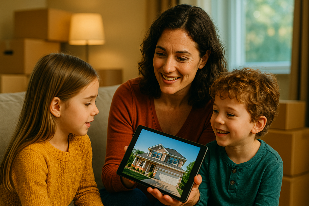 Moving With Kids In Houston Step 1