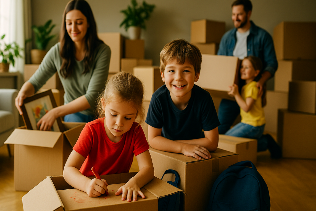 Summer Moving Checklist Family Focused
