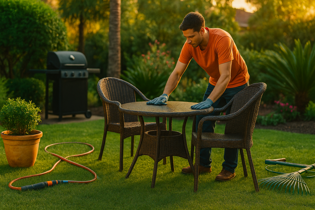 Summer Moving Checklist Outdoor Prep
