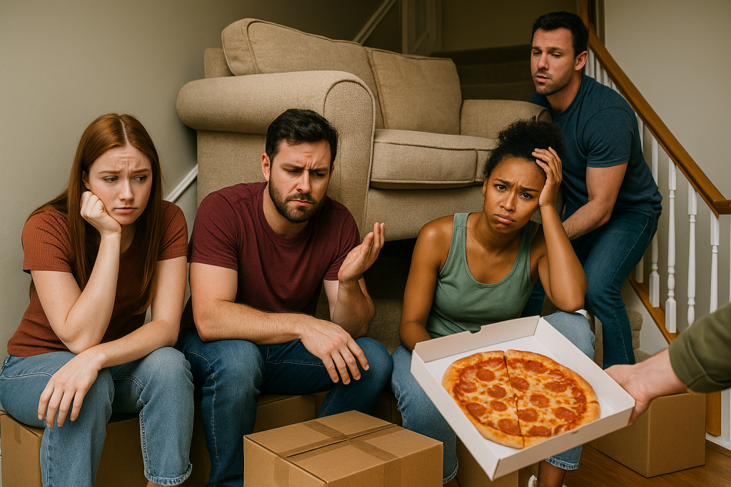 Why Your Friends Hate Helping You Move No Pizza