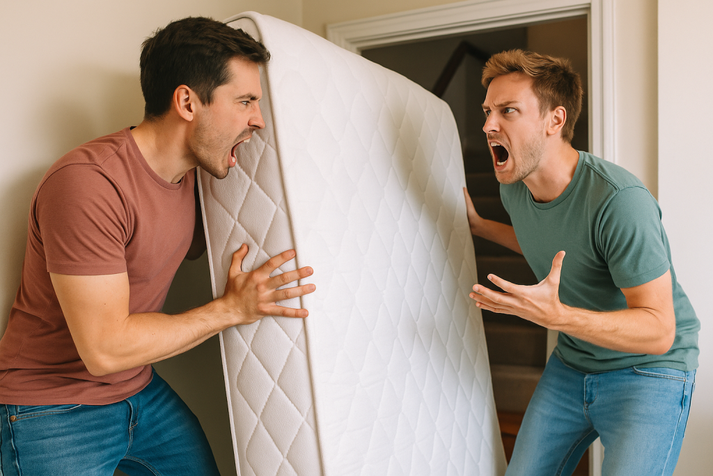 Image Of Why Your Friends Hate Helping You Move Yelling By 1+Movers | Best Moving Company In Houston, Tx